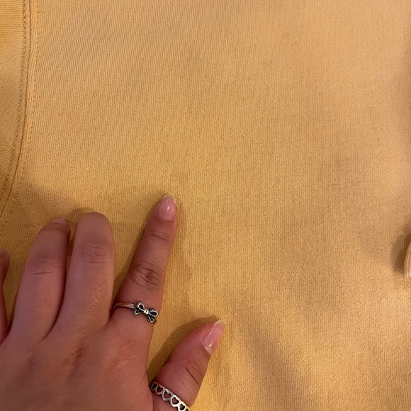 Brockhampton Iridescence Yellow Rainbow Couch Hoodie M - Picture 4 of 8